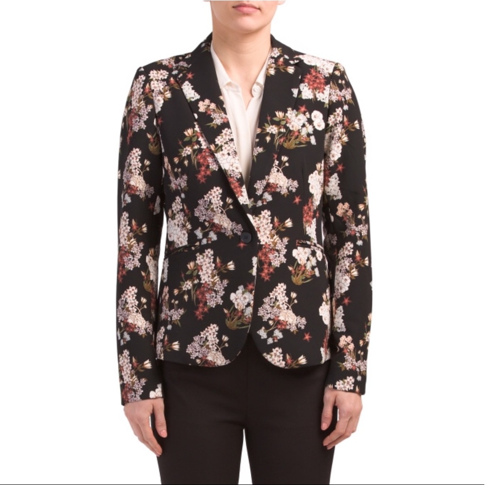 Cynthia Rowley Floral Blazer